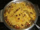 Receita Couscous marroquino com frutas secas e curry