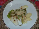 Receita Salada de endívia com molho de gorgonzola e nozes