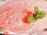 Receita Espuma de gelatina de morango