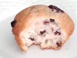 Receita Muffin de cranberries