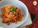 Receita Risotto alla 'nduja, o arroz com linguiça e salame italiano