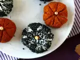 Receita Mini abóboras de ricota assombradas, perfeito para o halloween!
