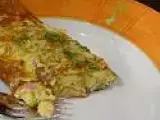 Receita Omelete de legumes