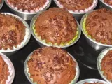 Receita Muffin de brownie de chocolate