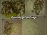 Receita Fricassé light de frango