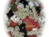Receita Salada de massa grega
