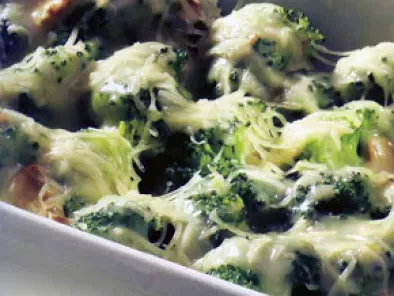 Brócolos gratinados