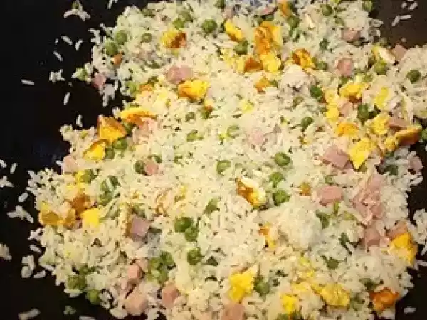 Receita Arroz chao chao
