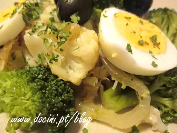 Receita Bacalhau à gomes sá (sem batatas)