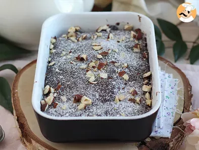 Brownie no microondas (bolo de chocolate ultra rápido)