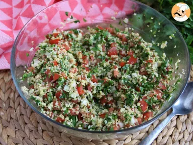 Receita Tabulé libanês, salada fácil e muito refrescante