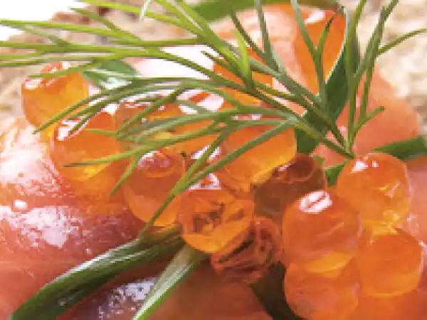 Receita Trouxas de salmão fumado com requeijão