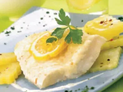 Receita Filetes de pescada com queijo fresco