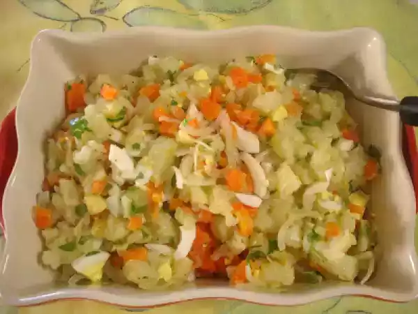 Receita Salada de batatas