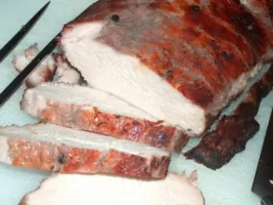 Receita Lombo de porco assado com pimenta em grão
