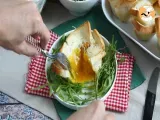 Passo 6 - Croc'Muffin de queijo, fiambre e ovo