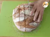 Passo 2 - Bola de pão com queijo e pesto
