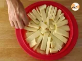 Passo 4 - Tarte tatin de batatas e queijo