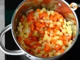 Passo 2 - Sopa de legumes com couve branca
