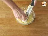 Passo 1 - Rocambole salgado (de queijo Raclette, presunto e batatas)
