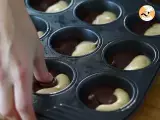 Passo 6 - Muffins dois sabores (chocolate e baunilha)