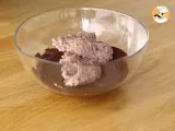 Passo 2 - Bolo de chocolate com feijão (fondant de chocolate)