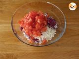 Passo 1 - Salada de arroz (com atum e milho)