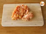 Passo 1 - Espetadas (Espetinhos) de frango com pimento