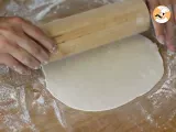 Passo 5 - Cheese naans (o pão indiano de iogurte recheado com queijo)