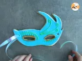 Passo 6 - Máscaras de Carnaval (biscoitos de Carnaval)