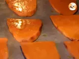 Passo 1 - Tosta de batata doce (dois recheios)