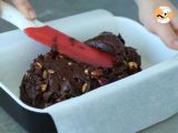 Passo 3 - Fudge de chocolate e avelãs