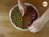 Passo 4 - Tarte de figos e uvas