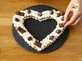Passo 10 - Bolo de coração - Heart Cake