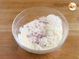 Passo 1 - Quiche leve de fiambre (presunto) queijo e iogurte!