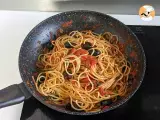 Passo 5 - Spaghetti alla puttanesca o prato do pecado !