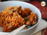 Passo 7 - Risotto Alla 'Nduja, o arroz com linguiça e salame italiano
