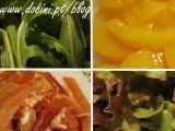 Passo 2 - Salada de Rúcula com Pêssego