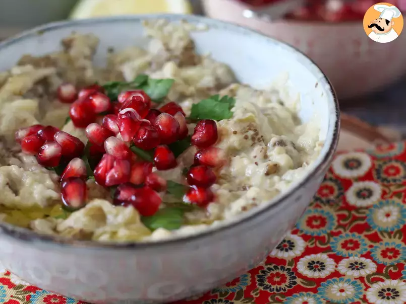 Babaganuche, a deliciosa pasta de berinjela árabe!