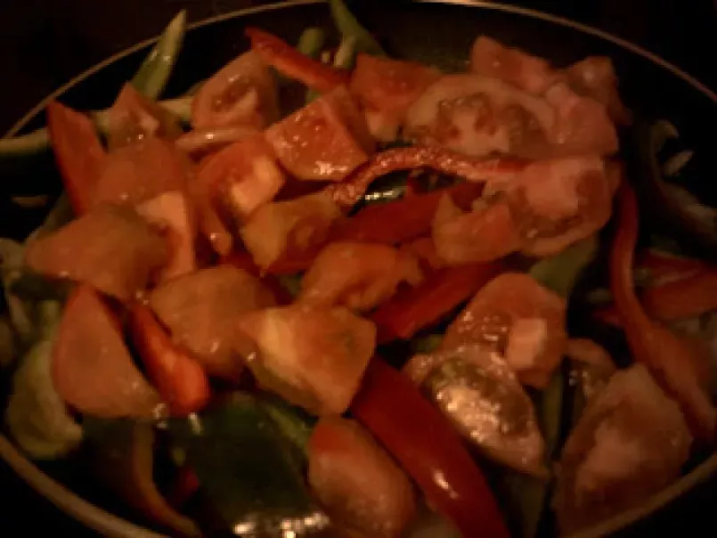 Bacalhau no forno com pimentos - foto 5