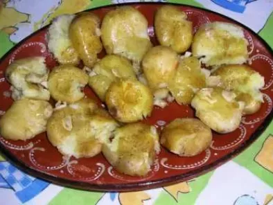 Batatas a murro no microondas