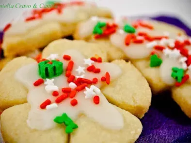 Biscoitos Amanteigados de Natal
