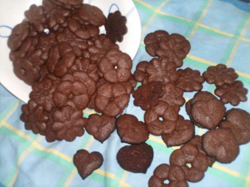 Biscoitos de cacau e chocolate - foto 3