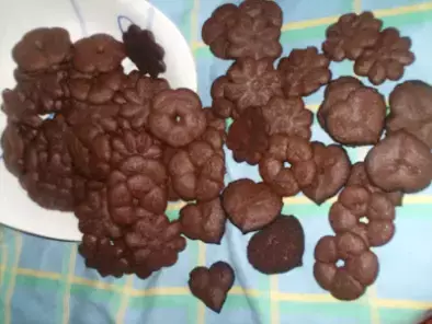 Biscoitos de cacau e chocolate - foto 2