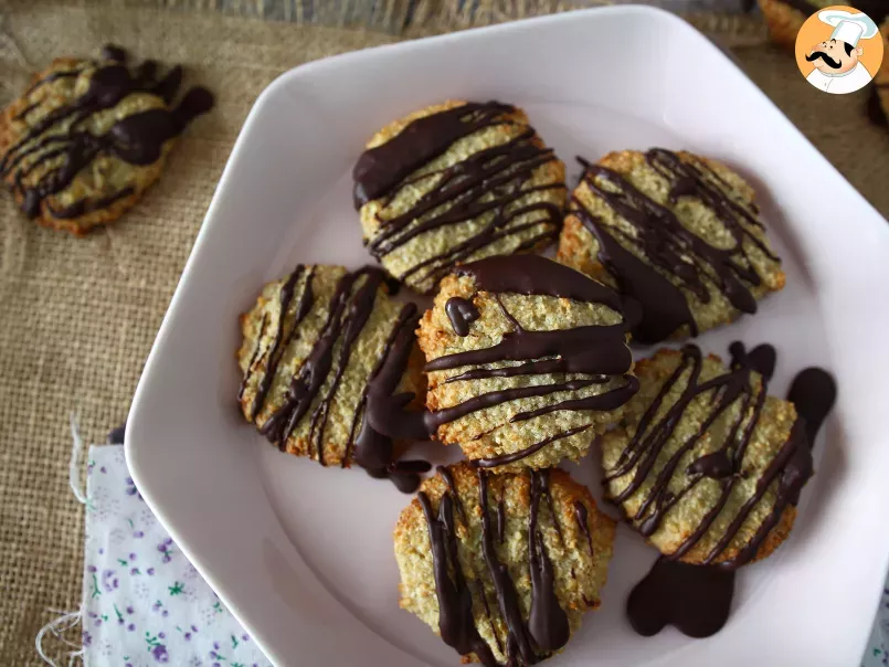 Biscoitos de okara (de aveia) e chocolate - foto 2