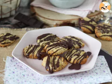 Biscoitos de okara (de aveia) e chocolate - foto 5