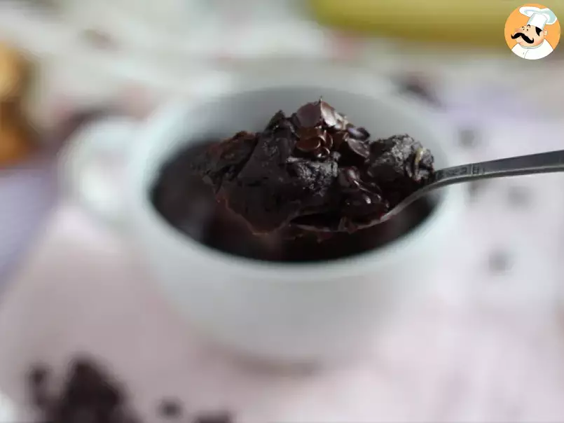 Bolo de caneca de chocolate em 1 minuto - foto 3
