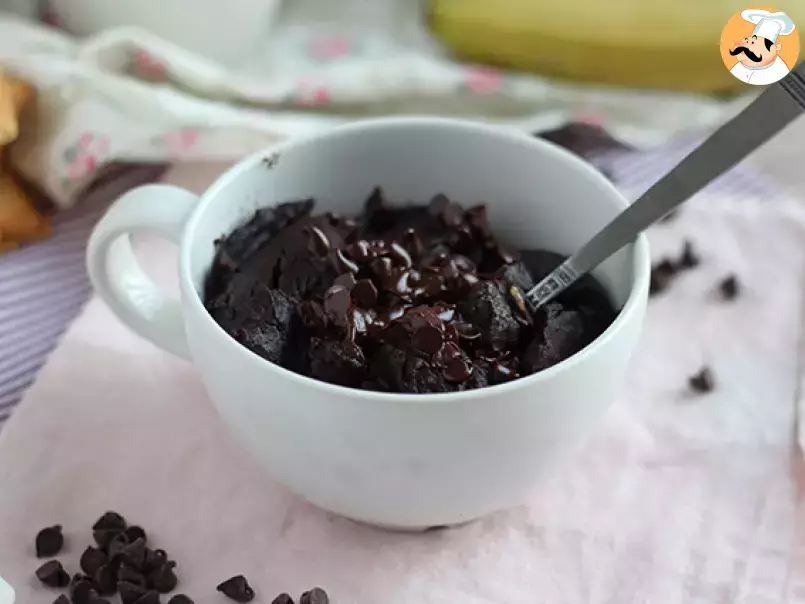 Bolo de caneca de chocolate em 1 minuto - foto 5