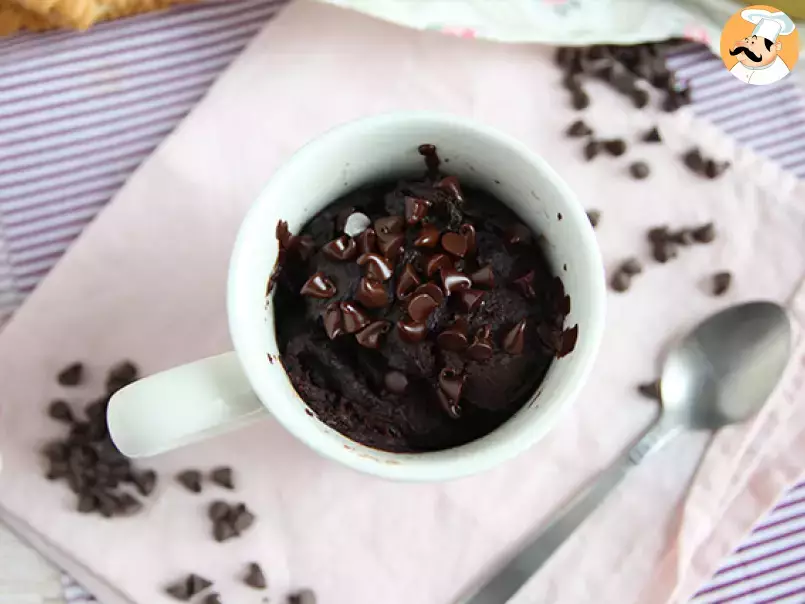 Bolo de caneca de chocolate em 1 minuto - foto 6