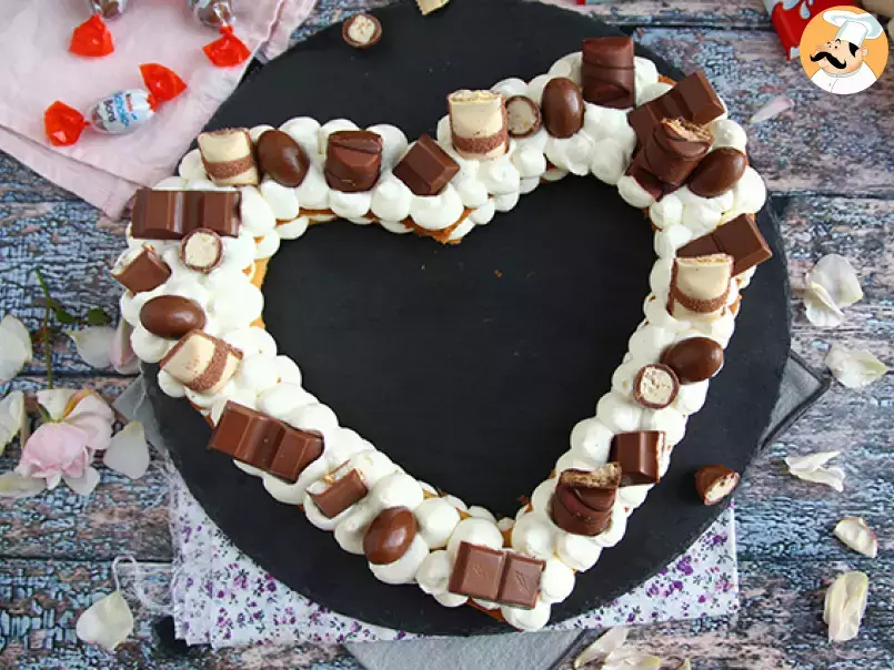 Bolo de coração - Heart Cake